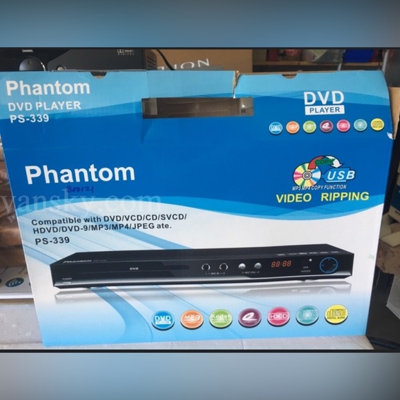 FANG Black DVD Player for TV - Picture 3 of 6